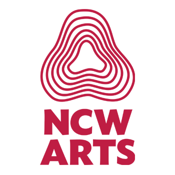 NCW-ARTS Square Red Logo