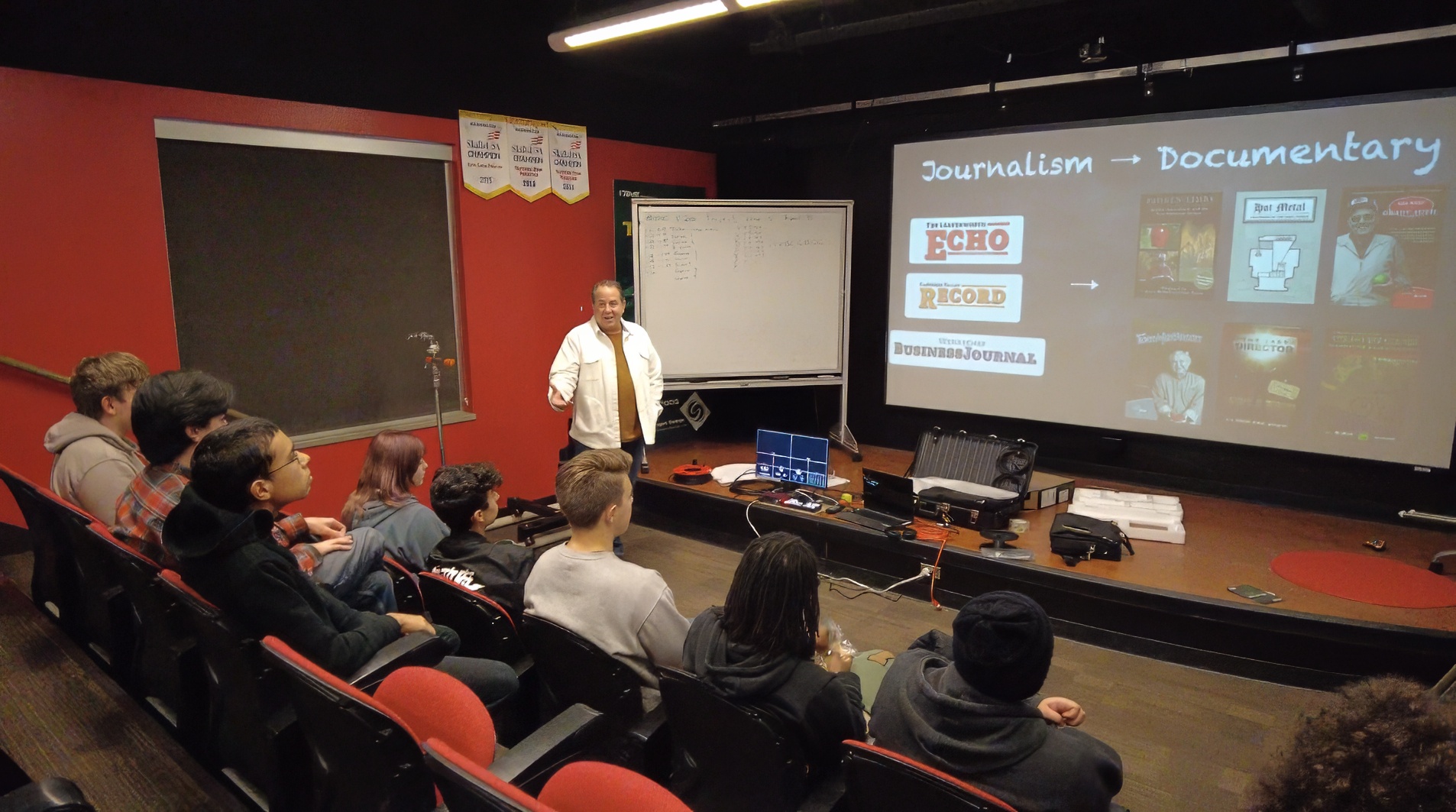 FEATURE - JH Presenting to DMA Students