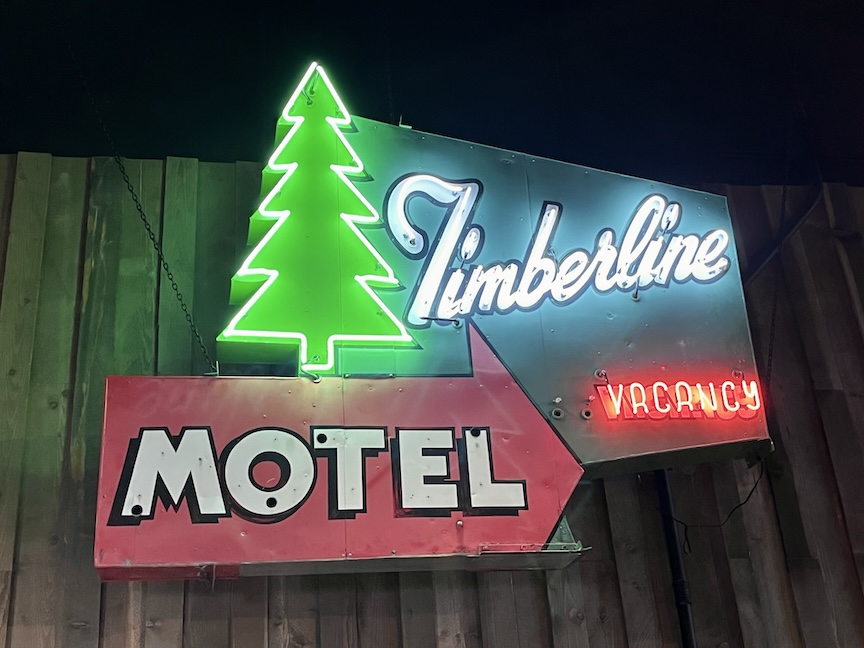 Timberline Motel sign_restored copy